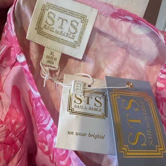 Sail to Sable | Flutter Sleeve Midi Dress Sz XL NWT - Picture 5 of 9